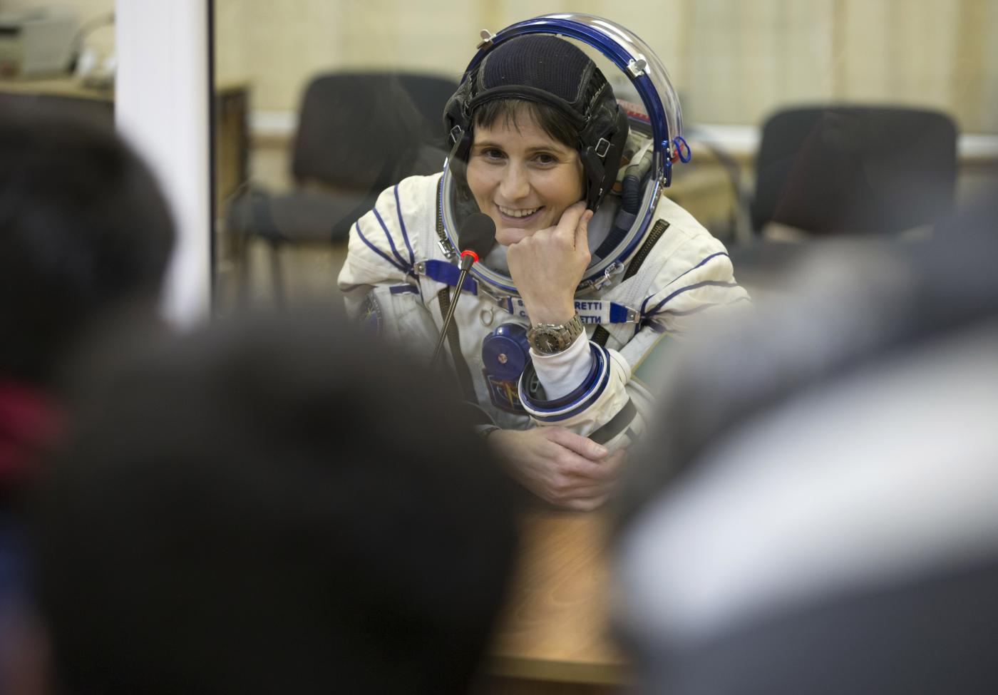 Samantha Cristoforetti prima donna europea comandante della Stazione Spaziale Internazionale Samantha Cristoforetti prima donna europea comandante della Stazione Spaziale Internazionale