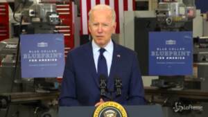 Usa, Biden: “Il lavoro aumenta, l’America è tornata”