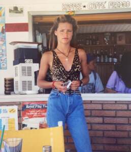 Michelle Hunziker a 13 anni. Foto da Instagram