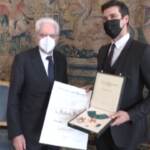 Mattarella consegna onoreficenza ‘Grande Ufficiale’ a Roberto Bolle