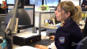 Immagine di archivio della polizia postale