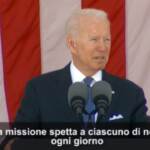 Usa, Biden: “La democrazia stessa è in pericolo”