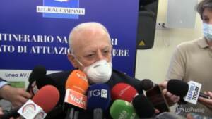 Napoli, De Luca: “Manfredi? Può garantire prospettiva importante per città”