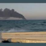 Iran: la più grande nave da guerra affonda dopo un incendio nel Golfo dell’Oman
