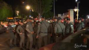 Manifestanti in strada in Israele