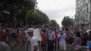 Proteste in Myanmar