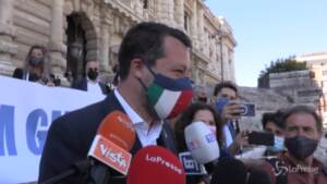 Matteo Salvini davanti alla Cassazione