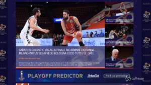 Basket: Milano e Virtus Bologna in finale scudetto