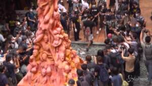 Hong Kong ricorda i morti di piazza Tienanmen