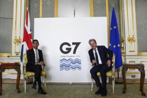 Londra, incontro dei ministri delle finanze di tutte le nazioni del G7 a Lancaster House