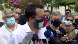 Covid, Salvini: “Se avessimo aspettato Conte e Arcuri saremmo col monopattino di Toninelli”