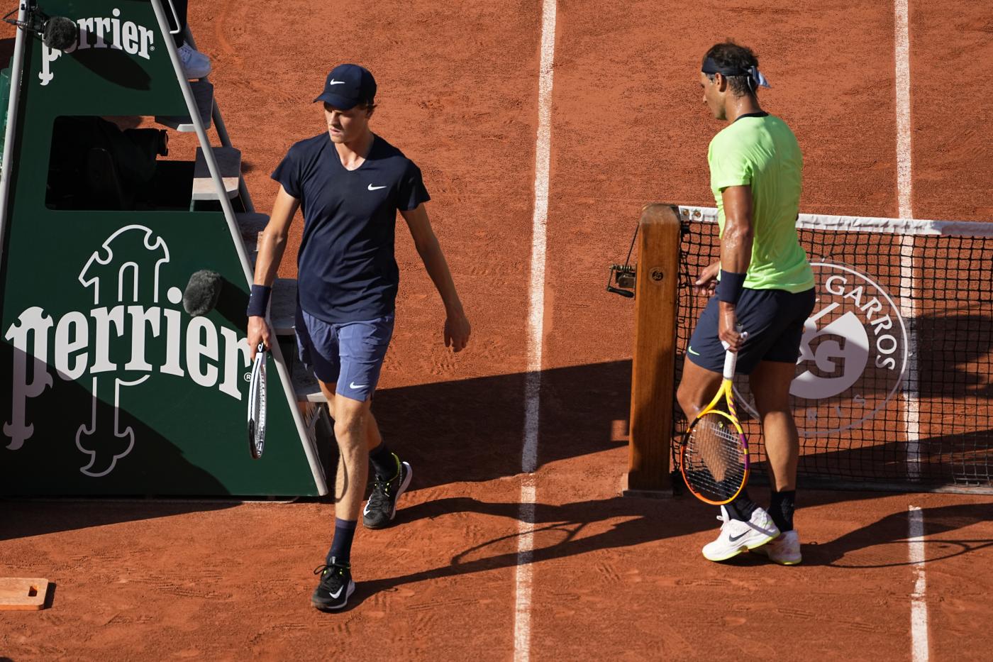 Roland Garros: Sinner eliminato da Nadal in tre set Roland Garros: Sinner eliminato da Nadal in tre set