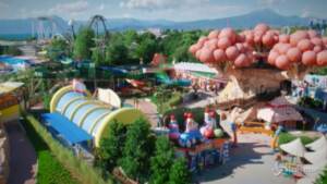 Immagine dall'alto di Gardaland