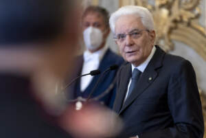 Presidente Mattarella con Comandante generale dell’Arma dei Carabinieri, per il 207° anniversario dell’Arma