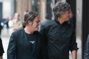 Fiorello e Marco Baldini fanno shopping insieme