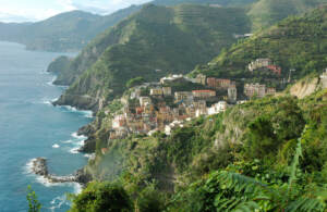 Vista sulle Cinque Terre