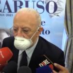 Stop a Open day AstraZeneca in Campania, De Luca: “Scelta strada della prudenza”