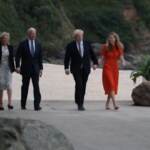G7, Boris Johnson accoglie Joe Biden in Cornovaglia