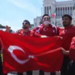 Euro 2020, tifosi turchi a Roma in attesa del match con l’Italia