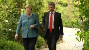 G7, i leader mondiali arrivano alla cena