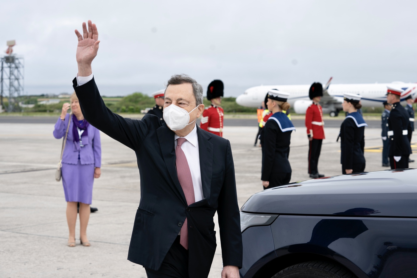 G7, per Draghi bilaterali con Johnson e Macron