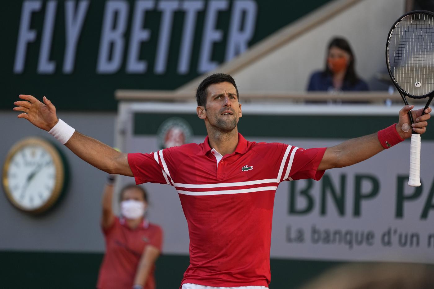 Roland Garros: trionfo di Djokovic, Tsitsipas ko al quinto set