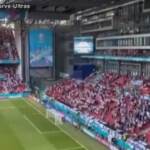 Copenaghen: i tifosi finlandesi cantano “Christian”, i danesi intonano “Eriksen”
