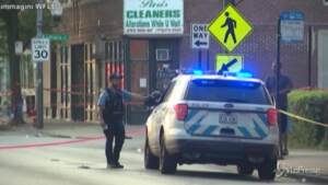 Usa, sparatoria a Chicago: un morto e nove feriti
