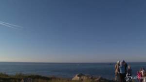 G7, lo spettacolo delle Frecce Rosse nei cieli di Carbis Bay
