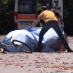 Ardea, le immagini della tragedia: i corpi delle tre vittime coperti dai teli