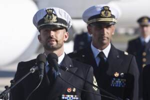 Rientro in Italia dei marò Salvatore Girone e Massimiliano Latorre