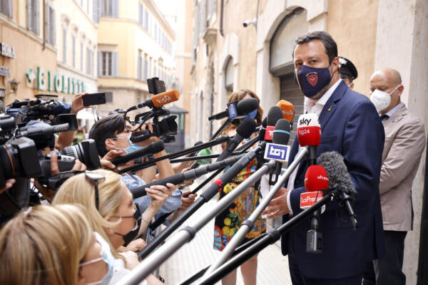 Vertice Centro Destra - Canditdature elezioni amministrative: Matteo Salvini