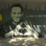 Vertice Usa-Russia, a Ginevra un murales e scritte pro Navalny