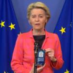 Covid, von der Leyen mostra il suo Green Pass: “15 Stati Ue hanno già aderito”