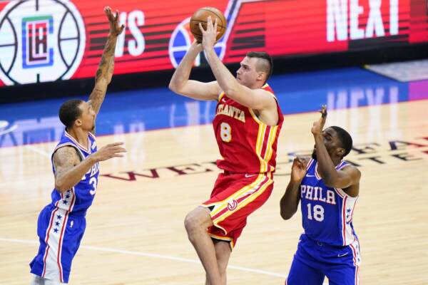 Nba: gli Hawks di Gallinari sbancano Philadelphia
