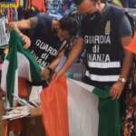 Euro2020, Napoli: sequestrati oltre 1,6 milioni di articoli contraffatti