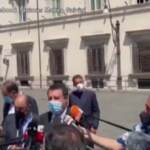 Salvini: “Ho chiesto a Draghi lo stop delle mascherine all’aperto da subito”