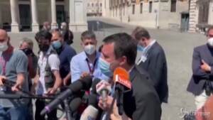 Migranti, Salvini: “Ho chiesto un intervento diretto a Draghi”
