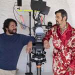 Lillo e Greg sul set del loro secondo film da registi