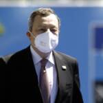 Covid, Draghi: “Pil europeo calato del 6,1% a causa della pandemia, contrazione mai registrata”
