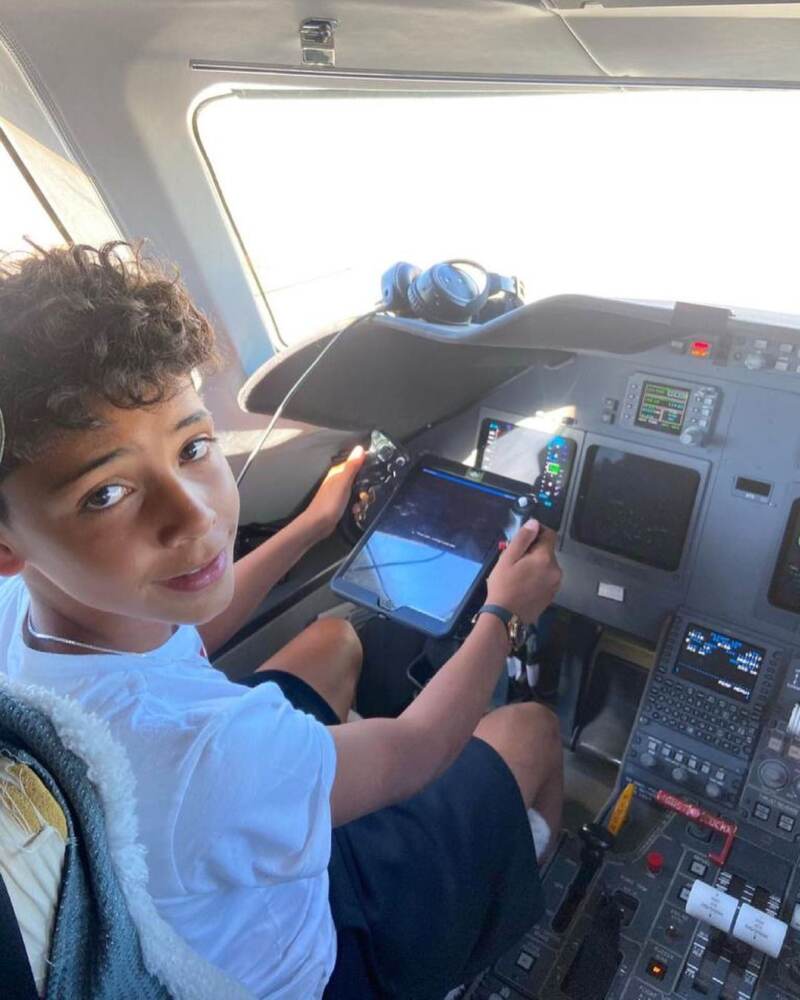 Cristiano Ronaldo Jr, festa di compleanno al parco giochi