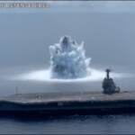 Usa: bomba per testare la nave da guerra, l’esplosione è enorme