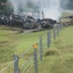 Alabama, dieci morti in maxi incidente stradale: il video realizzato con un cellulare