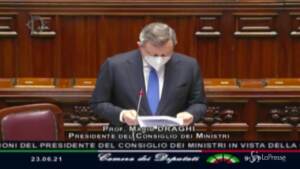 Green pass, Draghi: “Turisti vengano in Italia, aiutiamo operatori settore”