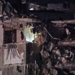 Edificio crollato Miami, macerie e detriti