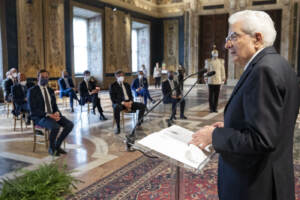 Mattarella incontra una delegazione della Conferenza delle Regioni e delle Province Autonome