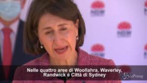 Covid, scatta il lockdown in alcuni quartieri di Sydney