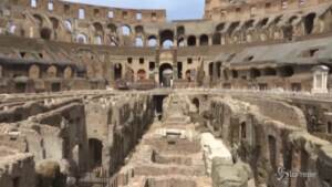 Colosseo, presentato il restauro degli Ipogei
