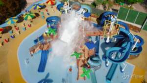 Legoland water park dall'alto