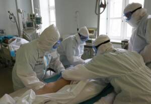 Il reparto di terapia intensiva dell'ospedale di Mosca